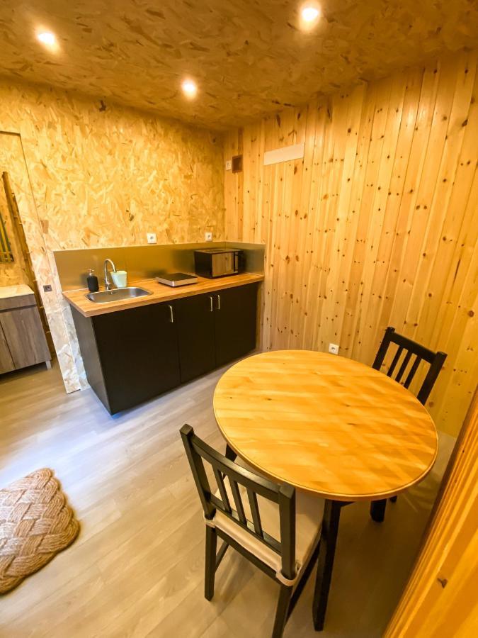 Bungalow Pichoses Geres Camping Rio Caldo ภายนอก รูปภาพ