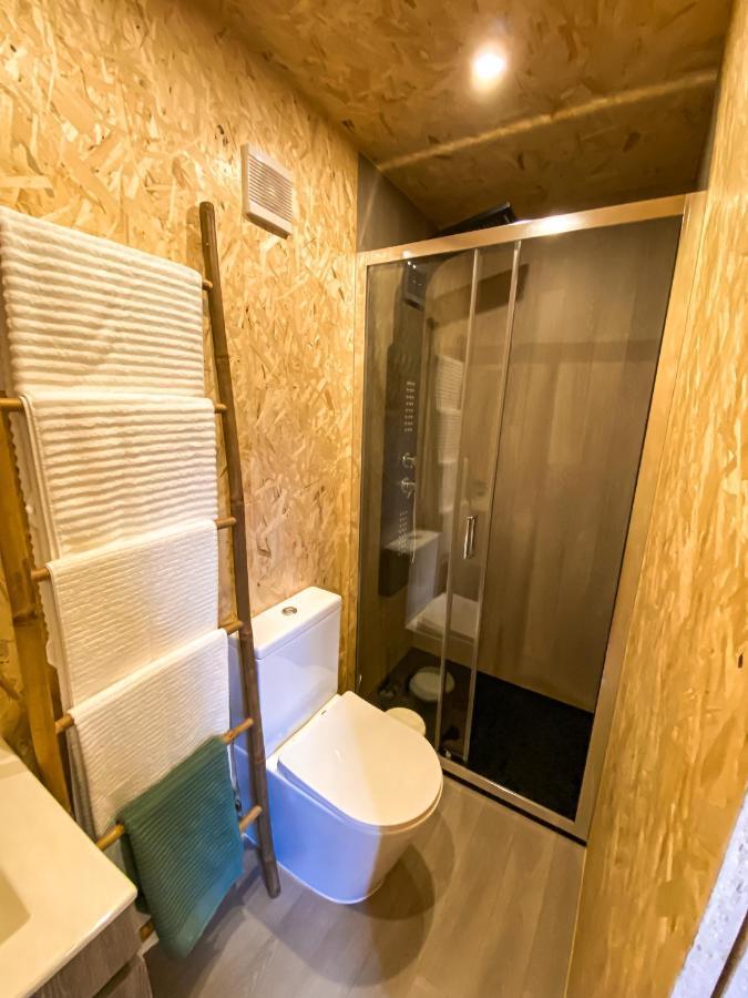 Bungalow Pichoses Geres Camping Rio Caldo ภายนอก รูปภาพ